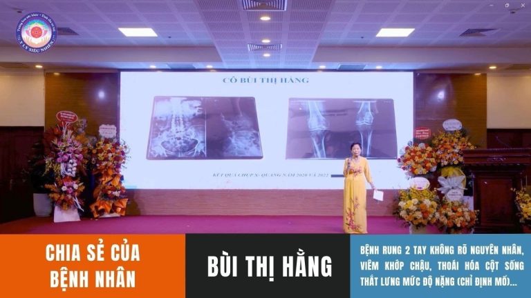 Bệnh nhân bị run tay 4 năm BV chữa không khỏi, đến với NLVT đã khỏi run tay sau 15 ngày cùng nhiều bệnh khác