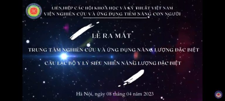 Lễ ra mắt Trung tâm NC&ƯD Năng Lượng Đặc Biệt – CLB Y Lý Siêu Nhiên